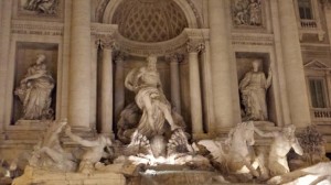 Gluten Free in Italy - Trevi Trevi fountain Gluten Free Italy